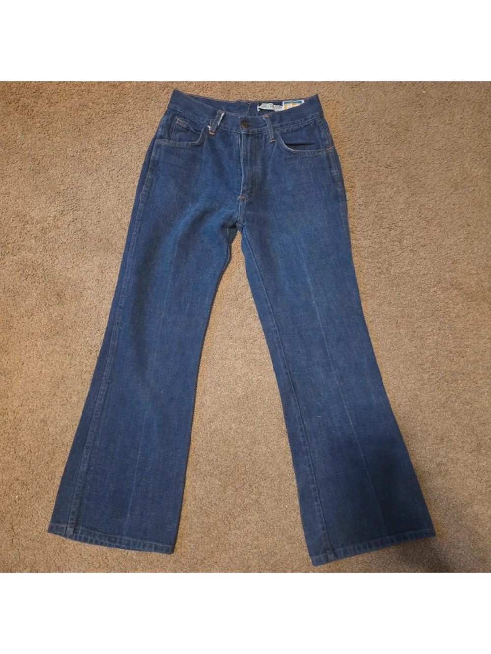 Vintage 80s Royal Choice McCrory High Rise Straight Leg Jeans 24 Waist